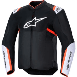 Jaqueta Alpinestars T Sps Air V2 - Preto Branco Ve... - Moto One