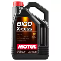 Óleo Motor Motul 8100 X-cess 5w30 - 4L - Moto One