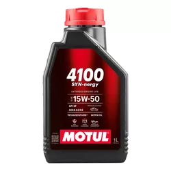 Óleo Motor Motul 4100 Syn-nergy 15w50 - 1L - Moto One