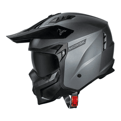 Capacete Norisk Darth 2 Titanium Fosco - Moto One