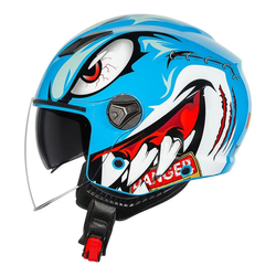 Capacete Norisk Orion SV Danger - Azul - Moto One