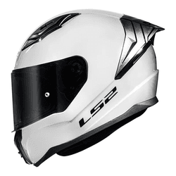 Capacete Ls2 Ff810 Vigo Monocolor - Branco - Moto One