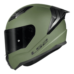 Capacete Ls2 Ff810 Vigo Monocolor - Verde Militar ... - Moto One