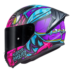 Capacete Ls2 Ff810 Vigo Drillox - Roxo/Rosa Fosco - Moto One