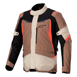 Jaqueta Alpinestars ST 1 WP - Caqui Areia Preto Ve... - Moto One