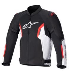 Jaqueta Alpinestars AST V2 Air - Preto Branco Verm... - Moto One