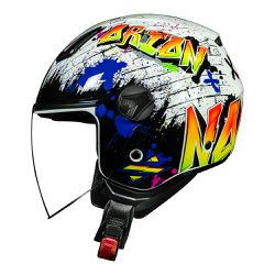 Capacete Norisk Orion (Aberto) Shine - Branco Lara... - Moto One