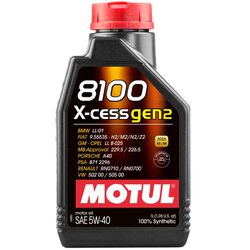 Óleo Sintético Motul 8100 X-cess Gen2 5w-40 - 1 Li... - Moto One
