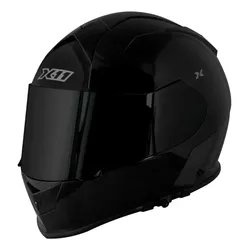 Capacete X11 Revo Pro All Black - Preto Fosco - Moto One