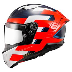 Capacete LS2 FF805 Thunder C Alliance - Vermelho A... - Moto One