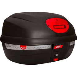 Baúleto Givi Monolock 33l Point - Vermelho - Moto One