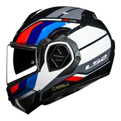 Capacete Ls2 FF906 Advant Sport - Preto Azul Verme... - Moto One
