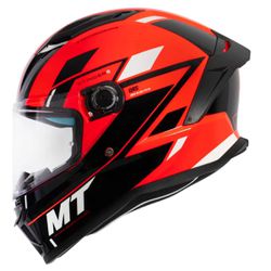 Capacete MT Stinger 2 Zivze C5 - Vermelho - Moto One