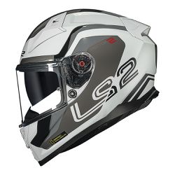 Capacete LS2 FF811 Vector 2 Metric - Branco Titani... - Moto One