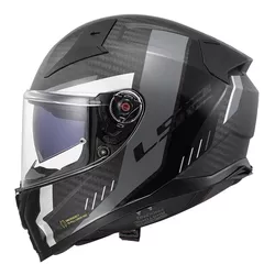 Capacete Ls2 Ff811 Vector II Grid - Preto Fosco/Ci... - Moto One