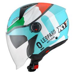 Capacete Kyt D-city Dennis Foggia Leopard Replica ... - Moto One