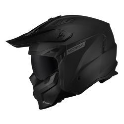 Capacete Norisk Darth 2 Monocolor - Preto Fosco - Moto One