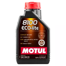 Óleo Motor Motul 8100 Eco-lite 0w20 - 1L - Moto One