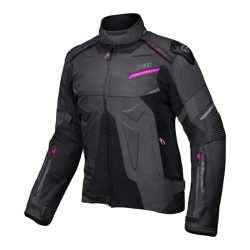 Jaqueta X11 Feminina Evo 4 - Preto Rosa - Moto One