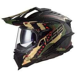 Capacete LS2 MX701 Explorer C Extend - Military - Moto One