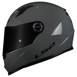 Capacete LS2 FF358 Monocolor - Nardo Grey Cinza - Moto One