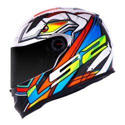 Capacete LS2 FF358 Xdron - Laranja - Moto One