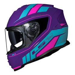 Capacete LS2 FF800 Storm Fist - Roxo Azul - Moto One