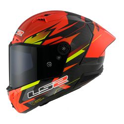 Capacete Ls2 Ff805 Thunder C Gp Fire - Vermelho/Pr... - Moto One