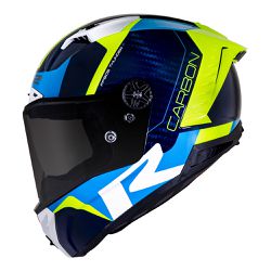 Capacete LS2 FF805 Thunder C Racing 1 - Azul/Amare... - Moto One