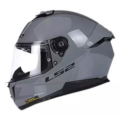 Capacete LS2 FF808 Stream 2 Monocolor - Nardo Grey - Moto One