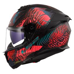 Capacete LS2 FF808 Stream 2 Jungle - Preto Fosco R... - Moto One