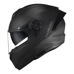 Capacete Norisk Force 2 Articulado Monocolor - Pre... - Moto One