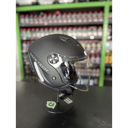 Capacete Race Tech Play Monocolor - Preto Fosco - Moto One