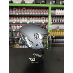 Capacete Race Tech Play Monocolor - Titanium Fosco - Moto One