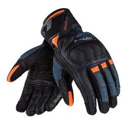 Luva Ls2 Air Raptor - Azul Laranja - Moto One