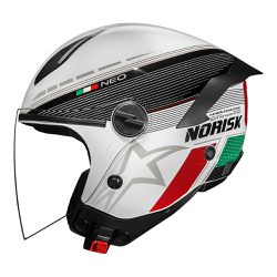 Capacete Norisk Neo (Aberto) Grand Prix - Itália/I... - Moto One
