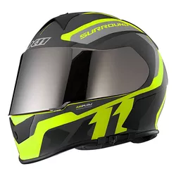 Capacete X11 Revo Pro Surround - Neon - Moto One