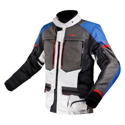 Jaqueta Ls2 Norway - Azul Preta Cinza Vermelha - Moto One