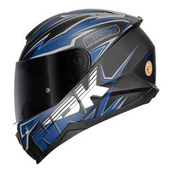 Capacete Norisk FF802 Razor Ghost - Preto Fosco/az... - Moto One