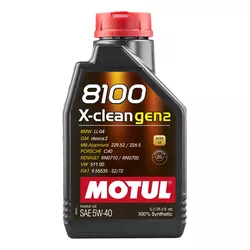 Óleo Motor Motul 8100 X-clean Gen2 5w40 - 1L - Moto One