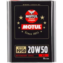 Óleo Motor Motul Classic 20w50 - 2L - Moto One