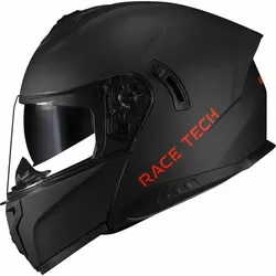 Capacete Race Tech Signal Monocolor - Preto - Moto One
