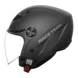 Capacete Race Tech Play Monocolor - Titanium Fosco - Moto One