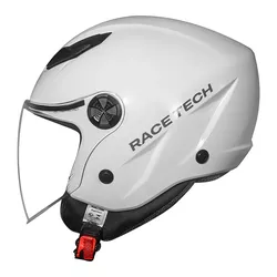 Capacete Race Tech Play Monocolor - Branco - Moto One