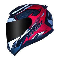 Capacete Norisk FF802 Razor Sharp - Preto Vermelho - Moto One