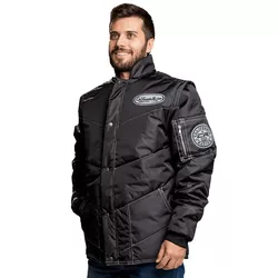 Jaqueta California Refletiva - Preto - Moto One