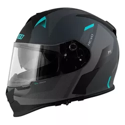 Capacete X11 Revo Vision - Cinza/Acqua Fosco - Moto One