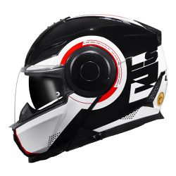 Capacete LS2 Articulado FF902 Scope Arch - Branco ... - Moto One