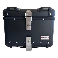 BAU ALUMINIO SPENCER - 45L - PRETO - Moto One