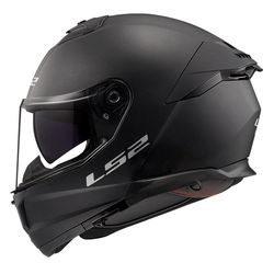 Capacete LS2 FF808 Stream 2 Monocolor - Preto Fosc - Moto One